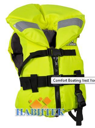 Jobe Comfort Boating Vest Youth Yellow