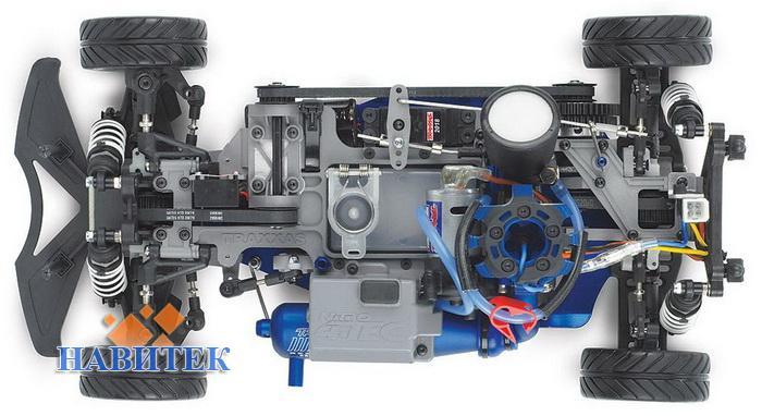 Traxxas Nitro 4-TEC Supercar RTR Blue