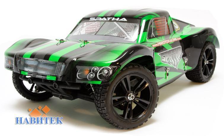 Himoto Spatha Brushed 1:10 2.4GHz RTR Green (E10SCg)