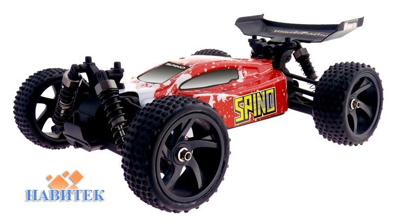 Himoto Spino Brushed 1:18 2.4GHz RTR Red (E18XBr)