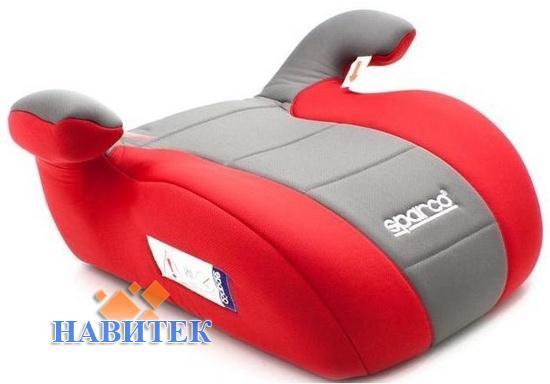 Sparco F100K Booster Red/Gray