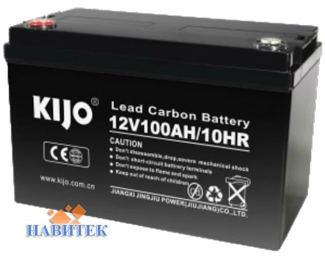 Kijo JPC 12V 100Ah Carbon