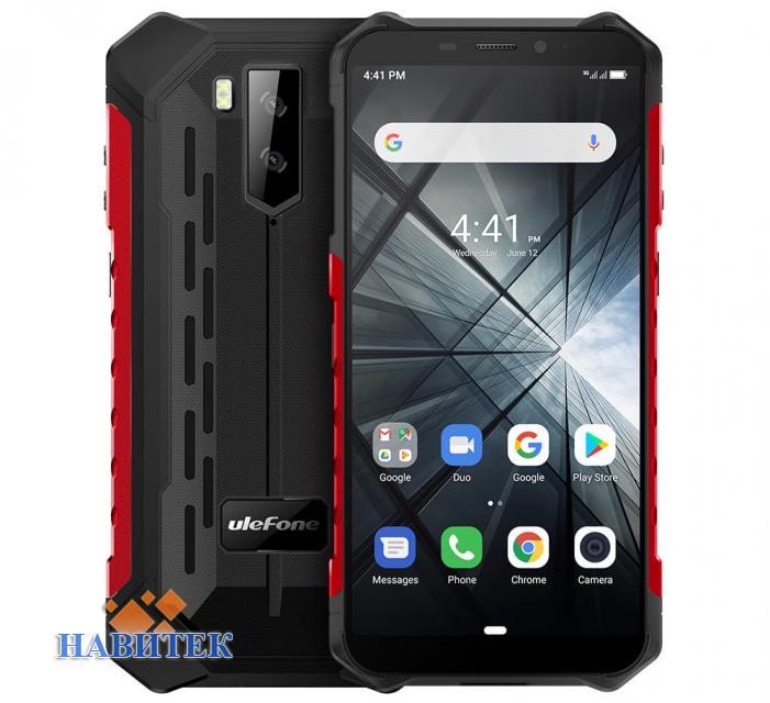 Ulefone Armor X3 (2/32GB, 3G, Android 9) Black-Red