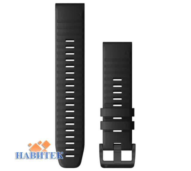 Garmin QuickFit 22 Watch Bands Black Silicone (010-12863-00)