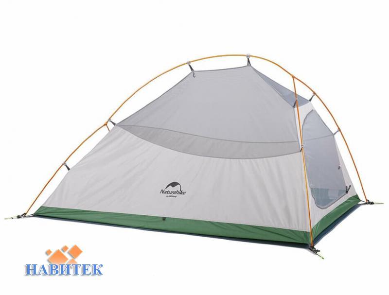Naturehike Cloud Up 3 Updated NH18T030-T, 210T, зеленая