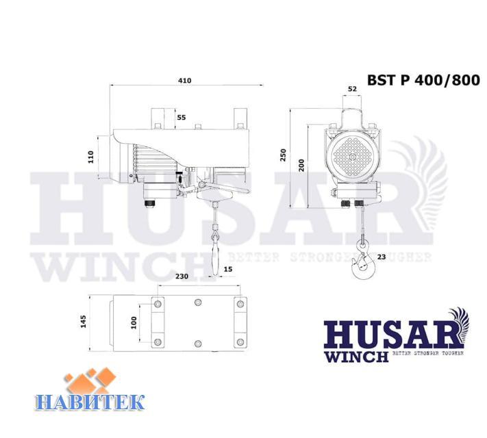 Husar BST P 400/800, Wireless