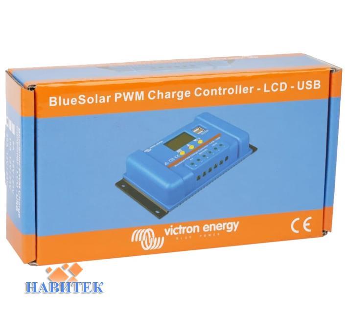 Victron Energy BlueSolar PWM-LCD & USB 12/24V-20A