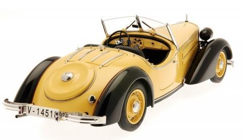 СMC Audi 225 Front Roadster 1935 1/18 Limited Edition Black/Yell