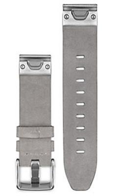 Garmin QuickFit 20 Grey Suede Leather Band (010-12491-16)