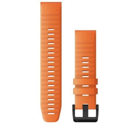 Garmin QuickFit 22 Watch Bands Ember Orange Silicone (010-12863-01)