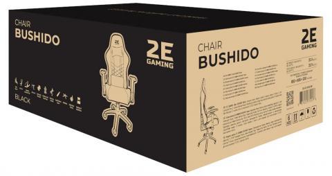 2E Gaming Chair Bushido Black/Black