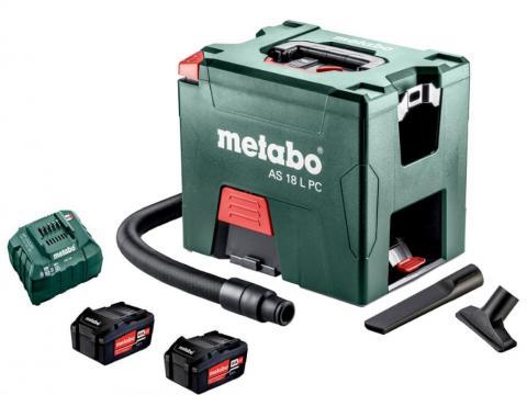 Metabo AS 18 L PC, акб x 2 шт (602021000)