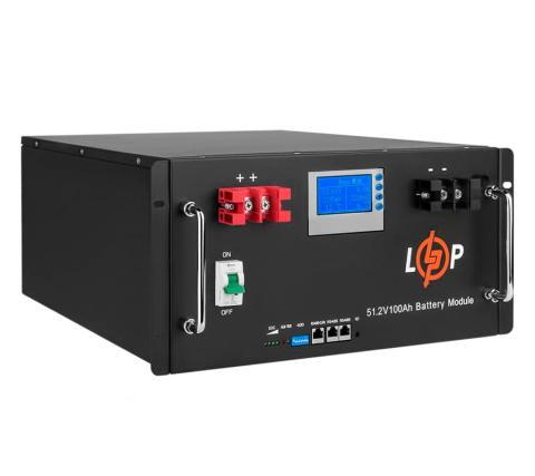 LogicPower LP LiFePO4 48V-100Ah (Smart BMS 100A) LCD RM