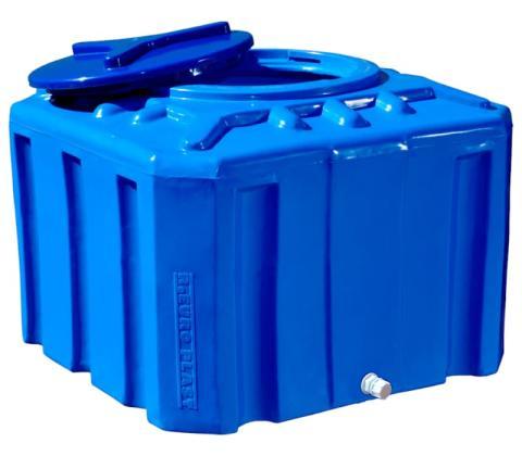 Roto Europlast EК 200 K, 200 литров, blue