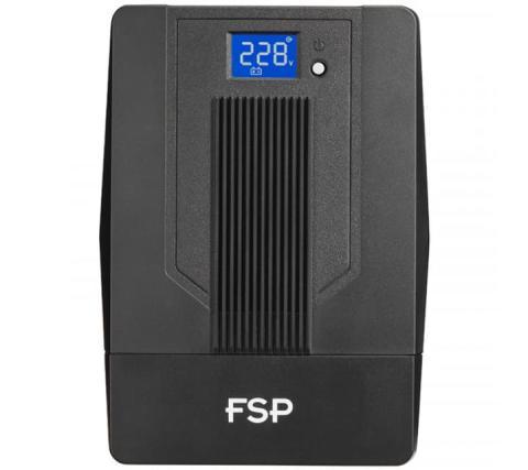 FSP IFP1500, 1500ВА/900Вт, LCD, Schuko x 2 + IEC C13 x 2 + USB, AVR, Black (PPF9003100)