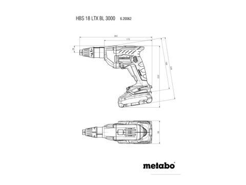 Metabo HBS 18 LTX BL 3000 (620062500)