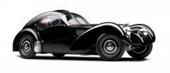 СMC Bugatti Type 57 SC Atlantic 1/18 Black - фото 1