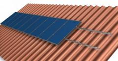 Крепеж солнечных панелей для крыши