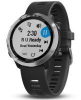 Garmin Forerunner 645 Music Black with Stainless Hardware (010-01863-30) - фото 1
