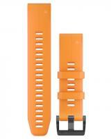 Garmin QuickFit 22 Solar Flare Orange Silicone Band (010-12740-04)