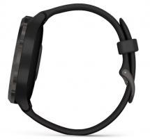 Garmin vivomove 3 Slate Stainless Steel Bezel with Black Case and Silicone Band (010-02239-01) - фото 4