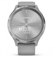 Garmin vivomove 3 Silver Stainless Steel Bezel with Powder Gray Case and Silicone Band (010-02239-20) - фото 3