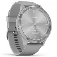 Garmin vivomove 3 Silver Stainless Steel Bezel with Powder Gray Case and Silicone Band (010-02239-20) - фото 2