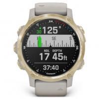 Garmin Descent Mk2S Light Gold with Light Sand Silicone Band (010-02403-01) - фото 4