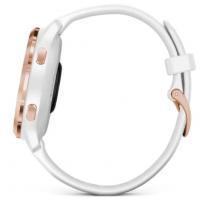 Garmin Venu 2S Rose Gold Stainless Steel Bezel with White Case and Silicone Band (010-02429-13) - фото 6