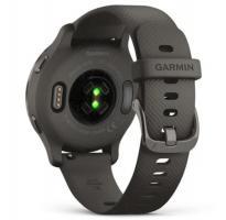 Garmin Venu 2S Slate Stainless Steel Bezel with Graphite Case and Silicone Band (010-02429-10) - фото 3