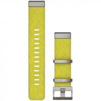 Garmin MARQ QuickFit 22 Jacquard Weave Nylon Strap, Yellow/Green (010-12738-23) - фото 1
