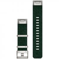 Garmin MARQ QuickFit 22 Jacquard Weave Nylon Strap, Pine Green (010-13008-00)