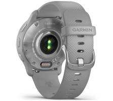 Garmin Venu 2 Plus - Silver Stainless Steel Bezel with Powder Gray Case and Silicone Band (010-02496-10) - фото 3
