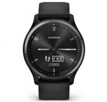 Garmin vivomove Sport - Black Case and Silicone Band with Slate Accents (010-02566-00) - фото 3