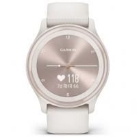 Garmin vivomove Sport - Ivory Case and Silicone Band with Peach Gold Accents (010-02566-01) - фото 4