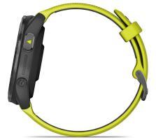 Garmin Forerunner 965, Carbon Gray DLC Titanium Bezel with Black Case and Amp Yellow/Black Silicone Band (010-02809-12) - фото 7