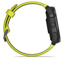 Garmin Forerunner 965, Carbon Gray DLC Titanium Bezel with Black Case and Amp Yellow/Black Silicone Band (010-02809-12) - фото 6