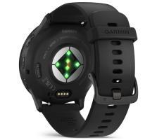 Garmin Venu 3 - Slate Stainless Steel Bezel with Black Case and Silicone Band (010-02784-01) - фото 4